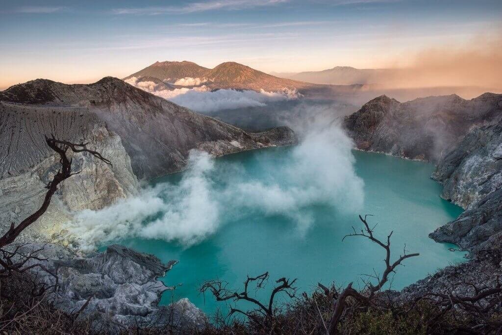 kawah ijen beautiful view